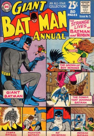 couverture, jaquette Batman 5  - Annual 05 The Strange Lives of Batman and RobinIssues V1 - Annuals (1961 - 2011) (DC Comics) Comics