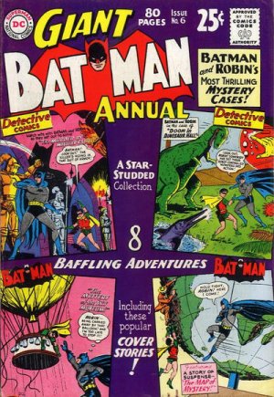 couverture, jaquette Batman 6  - Annual 06 Batman And Robin's Most Thrilling Mystery Cases!Issues V1 - Annuals (1961 - 2011) (DC Comics) Comics