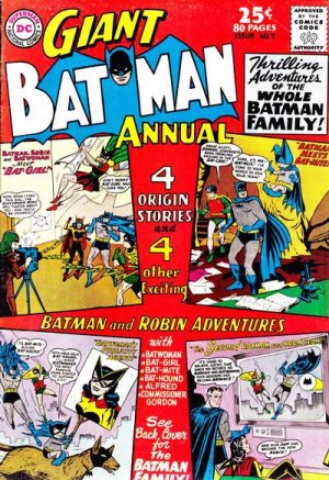 couverture, jaquette Batman 7  - Annual 07 Thrilling Adventures Of The Whole Batman Family!Issues V1 - Annuals (1961 - 2011) (DC Comics) Comics