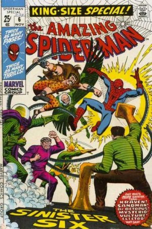 couverture, jaquette The Amazing Spider-Man 6  - Annual 06 :Issues V1 - Annuals (1964 - 2018) (Marvel) Comics