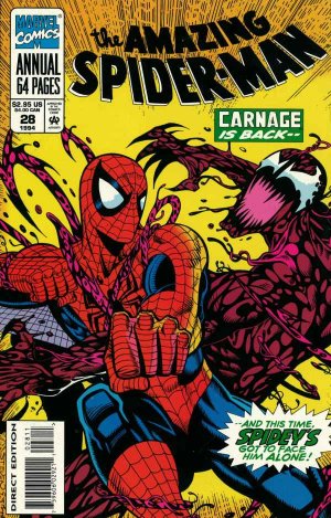 couverture, jaquette The Amazing Spider-Man 28  - Annual 28 : The Mortal PastIssues V1 - Annuals (1964 - 2018) (Marvel) Comics