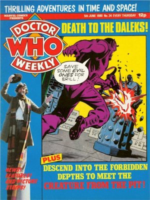 Doctor Who Magazine # 34 Magazines (1979 - 2001)