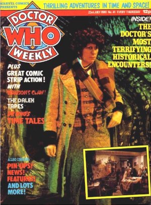 Doctor Who Magazine # 41 Magazines (1979 - 2001)