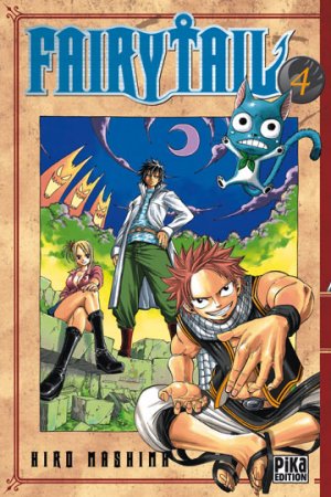 couverture, jaquette Fairy Tail 4  (Pika) Manga