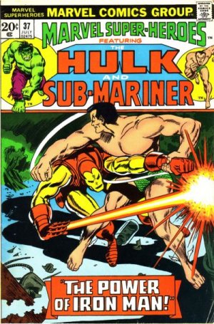 Marvel Super-Heroes 37 - The power of Iron Man! / The battle cry of the Boomerang!