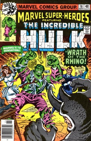 Marvel Super-Heroes 76 - The Rhino Says No