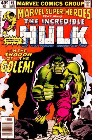 Marvel Super-Heroes 86 - Among Us Walks... the Golem