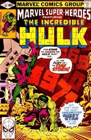 Marvel Super-Heroes 87 - Descent Into The Time-Storm