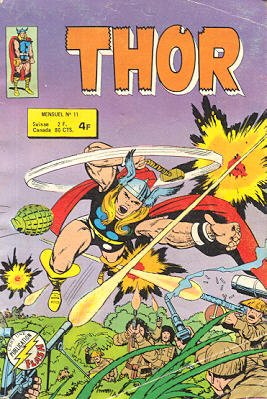 couverture, jaquette Thor 11 Kiosque (1977 - 1983) (Arédit) Comics