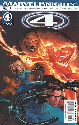couverture, jaquette Fantastic Four - Four 1  - Wolf at the Door: Part 1Issues (2004 - 2006) (Marvel) Comics