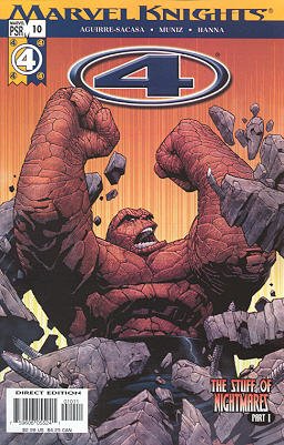 couverture, jaquette Fantastic Four - Four 10  - The Stuff of Nightmares, Part 1Issues (2004 - 2006) (Marvel) Comics