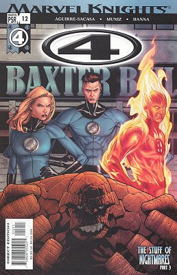 couverture, jaquette Fantastic Four - Four 12  - The Stuff of Nightmares, Part 3Issues (2004 - 2006) (Marvel) Comics