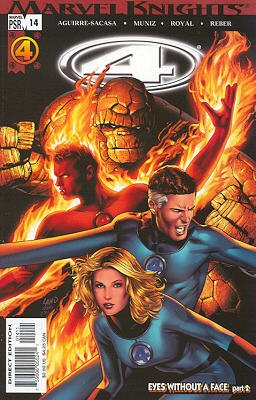 couverture, jaquette Fantastic Four - Four 14  - Eyes Without a Face, Part 2Issues (2004 - 2006) (Marvel) Comics