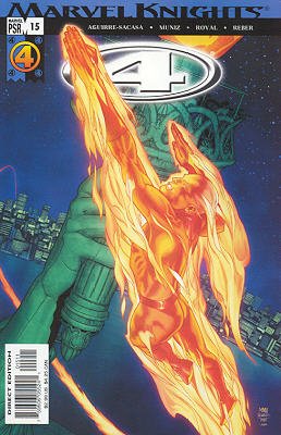 couverture, jaquette Fantastic Four - Four 15  - Divine Time, Part 1Issues (2004 - 2006) (Marvel) Comics