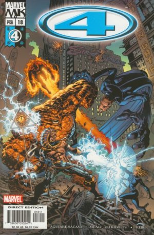 couverture, jaquette Fantastic Four - Four 18  - Divine Time 4 of 4Issues (2004 - 2006) (Marvel) Comics