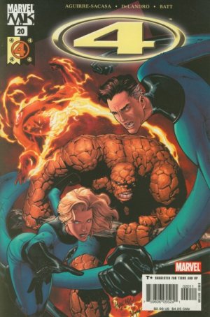 couverture, jaquette Fantastic Four - Four 20  - Runaways: Inhumane Part 2Issues (2004 - 2006) (Marvel) Comics