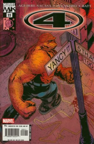 couverture, jaquette Fantastic Four - Four 22  - The Yancy Street GolemIssues (2004 - 2006) (Marvel) Comics