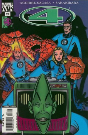 couverture, jaquette Fantastic Four - Four 23  - Impossible Things Happen Every Day Part 1 of 2Issues (2004 - 2006) (Marvel) Comics