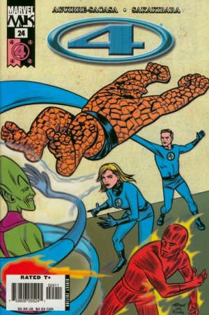 couverture, jaquette Fantastic Four - Four 24  - Impossible Things Happen Every Day Part 2 of 2Issues (2004 - 2006) (Marvel) Comics
