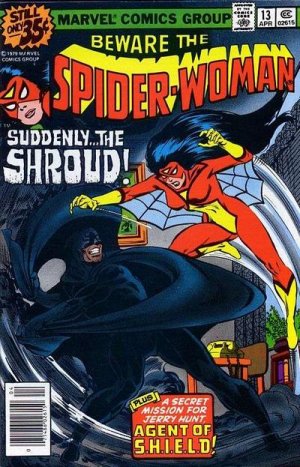 Spider-Woman 13 - Suddenly... the Shroud!