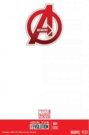 Avengers 1 - Avengers World (Blank Cover Variant)