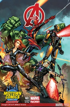 Avengers 1 - Avengers World (Scott Campbell Variant)