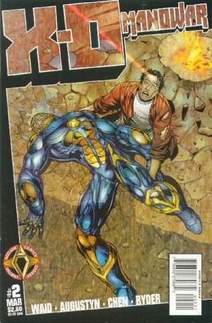 couverture, jaquette X-O Manowar 2  - Sharp-Dressed ManIssues V2 (1996 - 1998) (Acclaim Comics) Comics