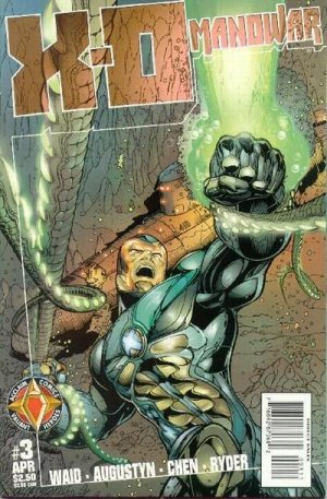 couverture, jaquette X-O Manowar 3  - In DeepIssues V2 (1996 - 1998) (Acclaim Comics) Comics