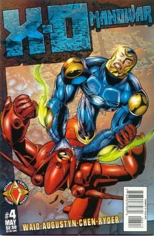 couverture, jaquette X-O Manowar 4  - Special DeliveryIssues V2 (1996 - 1998) (Acclaim Comics) Comics