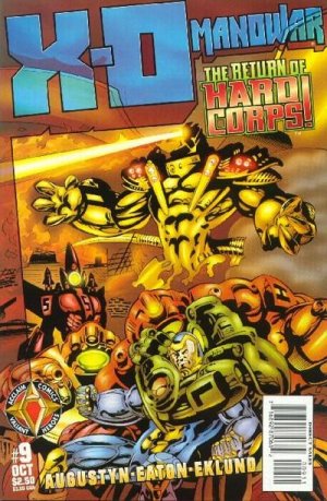 couverture, jaquette X-O Manowar 9  - Mind WarIssues V2 (1996 - 1998) (Acclaim Comics) Comics