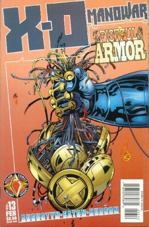 couverture, jaquette X-O Manowar 13  - ReunionIssues V2 (1996 - 1998) (Acclaim Comics) Comics