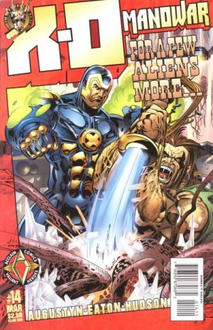 couverture, jaquette X-O Manowar 14  - Invitation Declined!Issues V2 (1996 - 1998) (Acclaim Comics) Comics