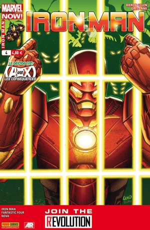 couverture, jaquette Iron Man 4 Kiosque mensuel V4 (2013 - 2015) (Panini Comics) Comics