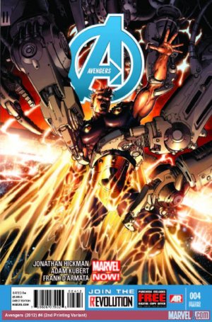 Avengers 4 - The Death and Resurrection of Major Titans (2nd Printing Variant)