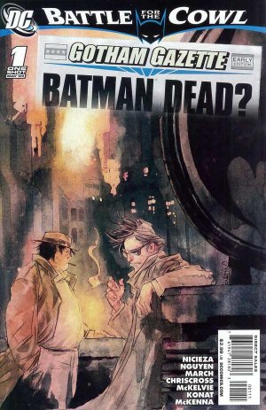 Gotham Gazette - Batman Dead? # 1 Issues