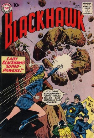 Blackhawk 151 - Lady Blackhawk's Super-Powers