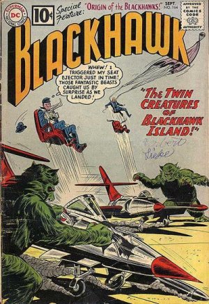 Blackhawk 164 - The Twin Creatures Of Blackhawk Island