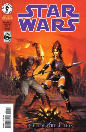 couverture, jaquette Star Wars 5  - Prelude to Rebellion, Part FiveIssues V2 (1998 - 2002) (Dark Horse Comics) Comics