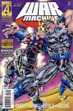 War Machine # 21 Issues V1 (1994 - 1996)