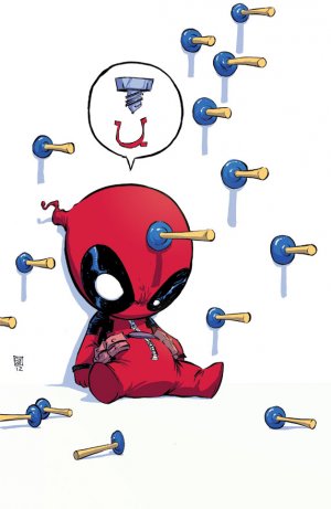 couverture, jaquette Deadpool 1  - In Wade We Trust (Young Baby Variant Textless)Issues V4 (2012 - 2015) (Marvel) Comics