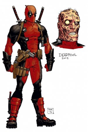 Deadpool 1 - In Wade We Trust (Moore Design Textless Variant)