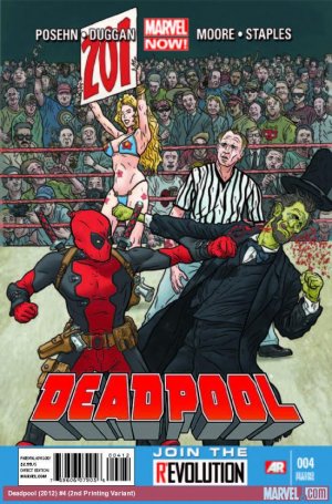 Deadpool 4 - The Quick and the Dead and the Really Dead (2nd Printing Variant)