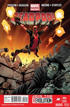 Deadpool 4 - The Quick and the Dead and the Really Dead (Moore Variant)