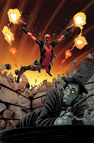 Deadpool 4 - The Quick and the Dead and the Really Dead (Moore Textless Variant)