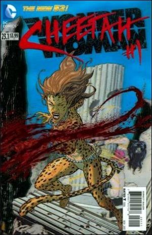 couverture, jaquette Wonder Woman 23.1  - Cheetah - cover #1 (3-D Cover)Issues V4 - New 52 (2011 - 2016) (DC Comics) Comics