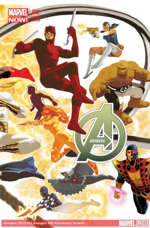 Avengers 12 - Evolve (Avengers 50th Anniversary Variant)