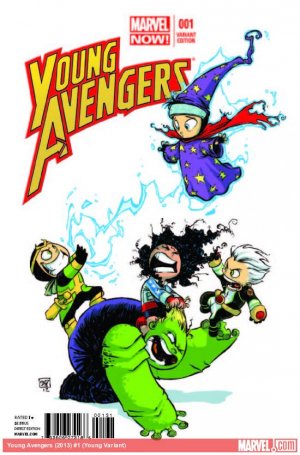 couverture, jaquette Young Avengers 1  - Style > Substance (Young Variant)Issues V2 (2013 - 2014) (Marvel) Comics