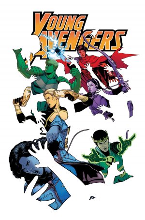 Young Avengers 5 - The Art of Saving the World (Textless Variant)