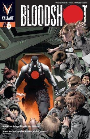 couverture, jaquette Bloodshot 6  - Chain of CommandIssues V3 (2012 - 2013) (Valiant Comics) Comics