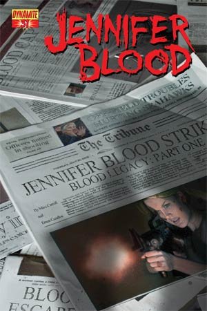 couverture, jaquette Jennifer Blood 31  - Blood Legacy 1: Spreagtha Ag FolaIssues (2011 - 2014) (Dynamite Entertainment) Comics